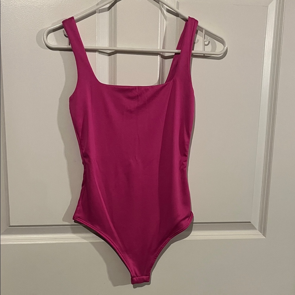 Pink Women's Bodysuit